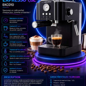 Machine a Café Expresso1,8L (EKC010)