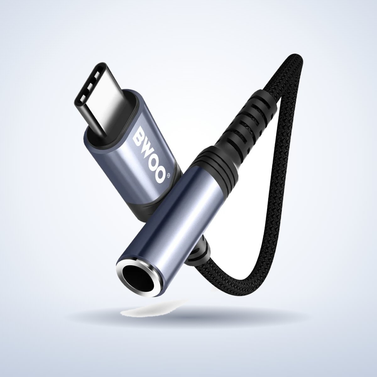 Adaptateur USB-C vers jack 3,5 mm – photo studio