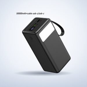 Batterie externe 50 000 mAh – photo studio