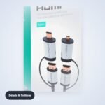 Câble HDMI avec adaptateurs mini et micro HDMI – détail