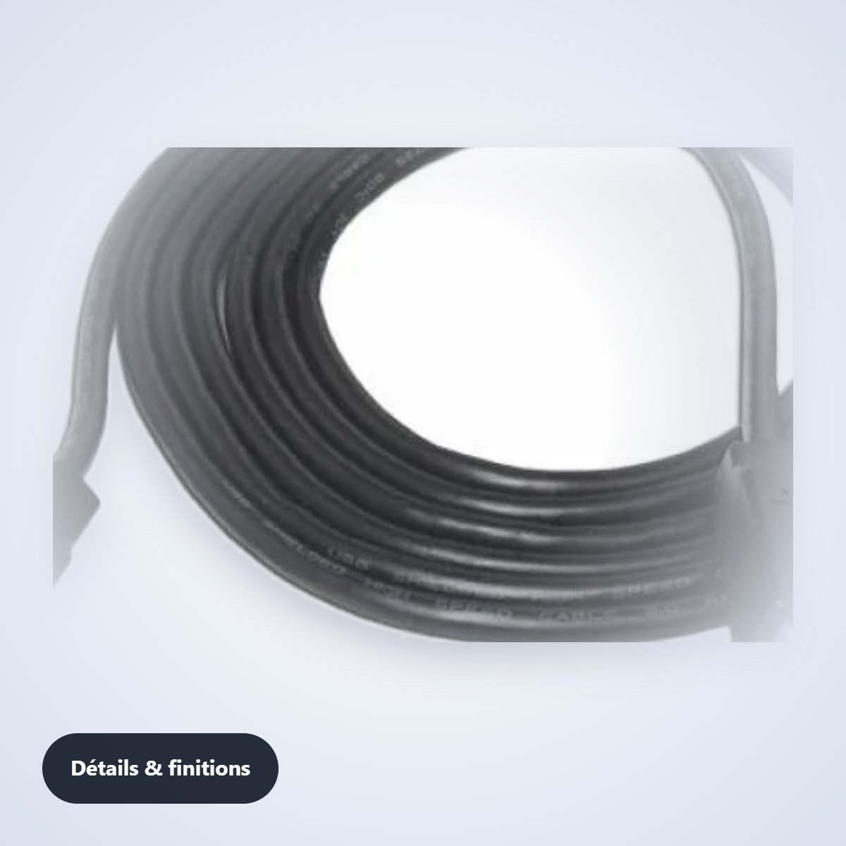 Câble imprimante USB – 3 m – détail