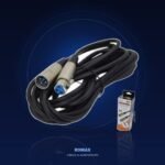 Câble micro jack 6,35 mm mâle/femelle – 5 m – ambiance
