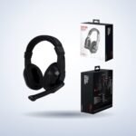 Casque filaire avec micro – 1,5 m – photo studio