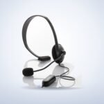 Casque filaire pour PS4 – photo studio