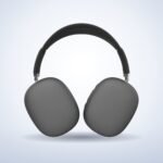 Casque sans fil Bluetooth – Gris – réf. PHB912G – photo studio