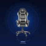 Chaise gaming – Gris et noir – ambiance