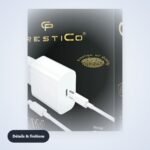 Chargeur secteur USB-C 20 W avec câble Lightning – détail