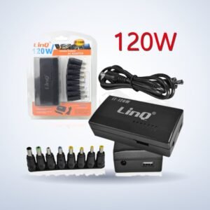 Chargeur universel 120 W pour PC portable – photo studio