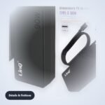 Chargeur USB-C 90 W pour PC portable – détail