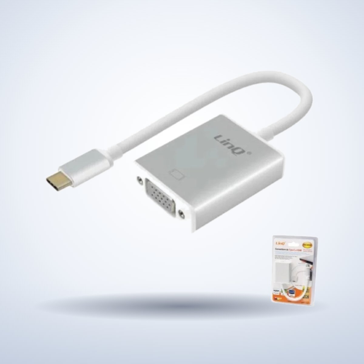 Convertisseur USB-C vers VGA – photo studio