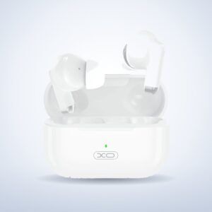 Écouteurs sans fil Bluetooth – Blanc – réf. X40 – photo studio