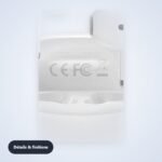 Écouteurs sans fil Bluetooth – Blanc – réf. XO-X33B – détail