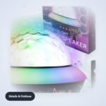 Enceinte Bluetooth avec effets lumineux – détail