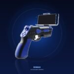 Pistolet gaming avec support smartphone – ambiance
