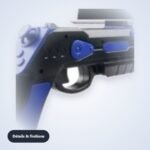 Pistolet gaming avec support smartphone – détail