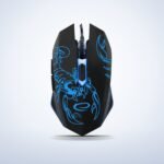 Souris gaming filaire Scorpion – photo studio
