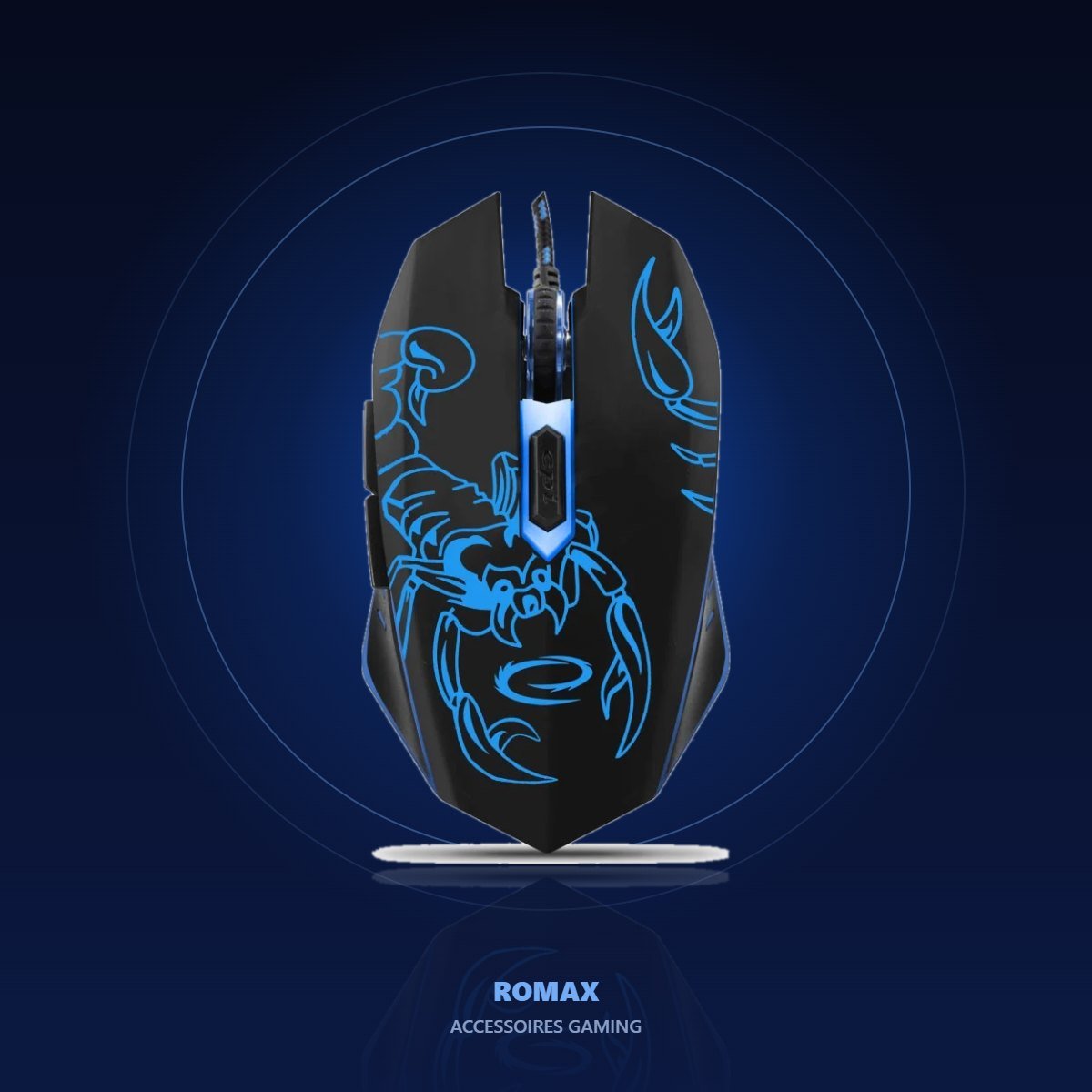 Souris gaming filaire Scorpion – ambiance