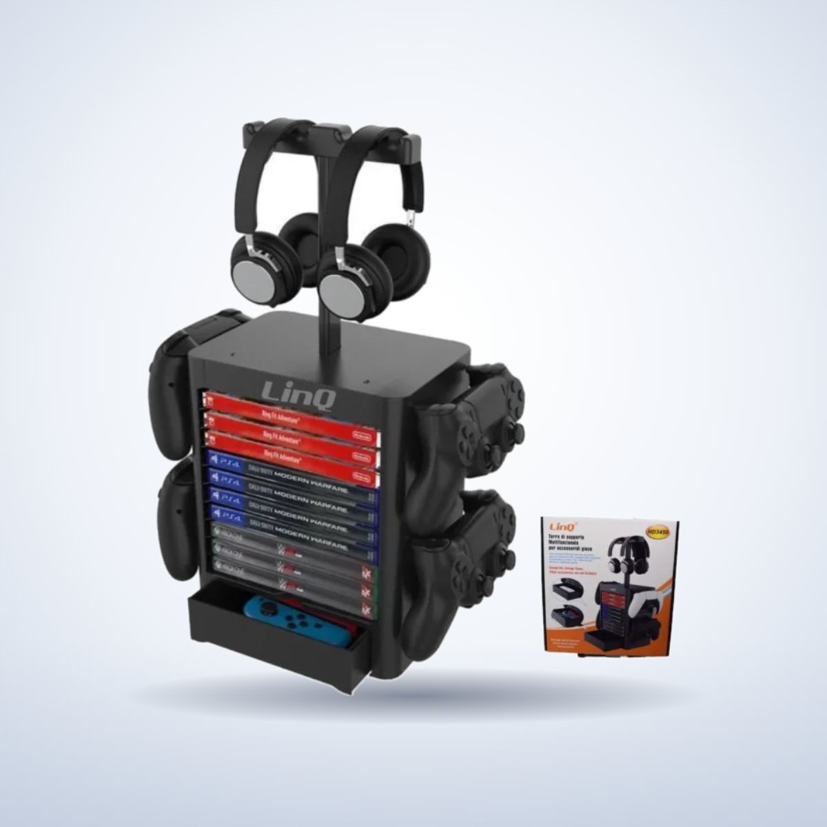 Station de rangement multifonction gaming – photo studio