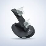 Station de recharge double pour manettes PS4 – photo studio