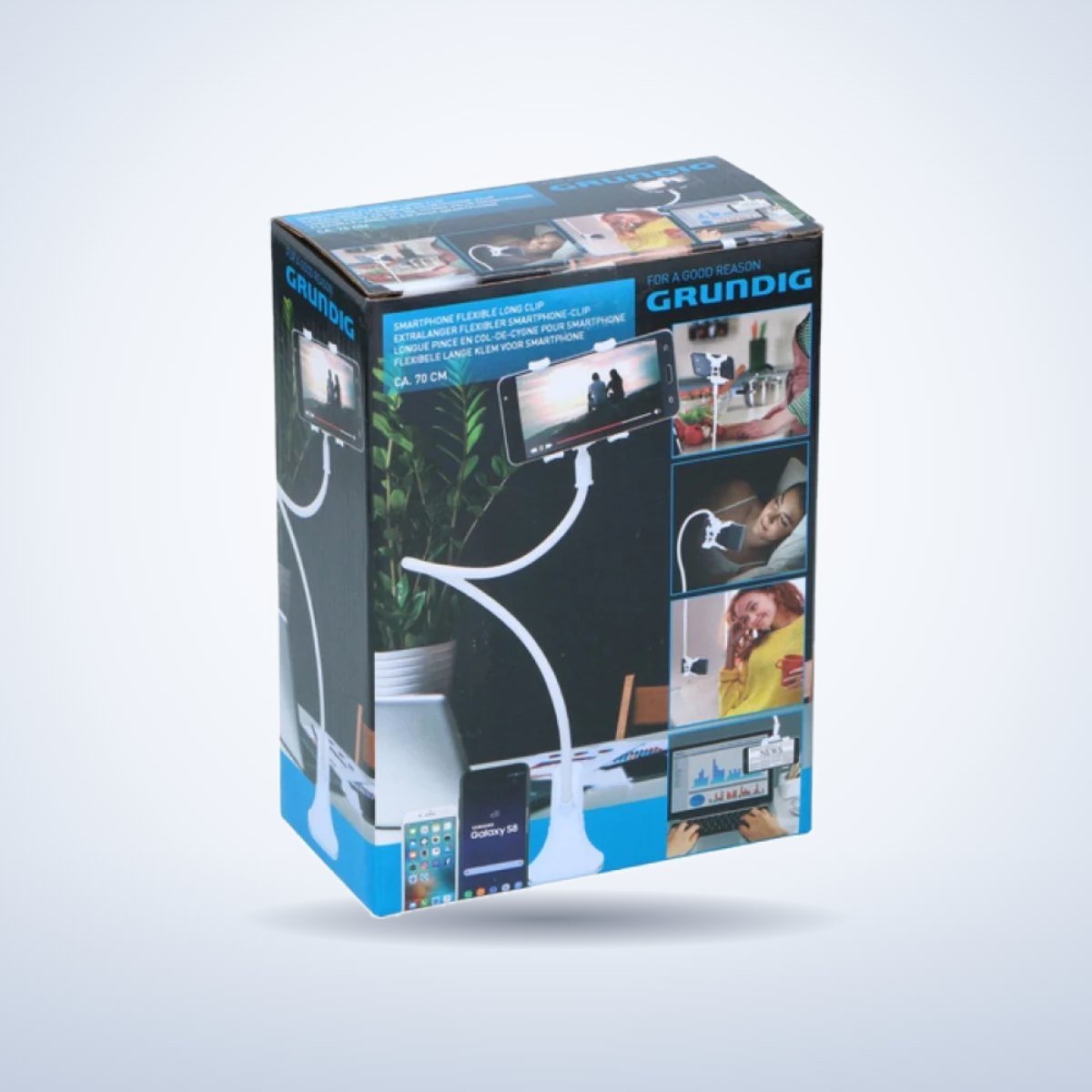 Support smartphone à pince – photo studio
