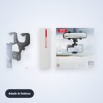 Support smartphone pour rétroviseur – détail