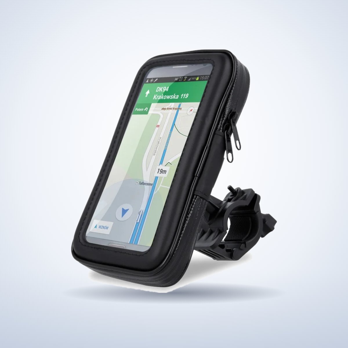 Support smartphone pour vélo 6,5 pouces – photo studio