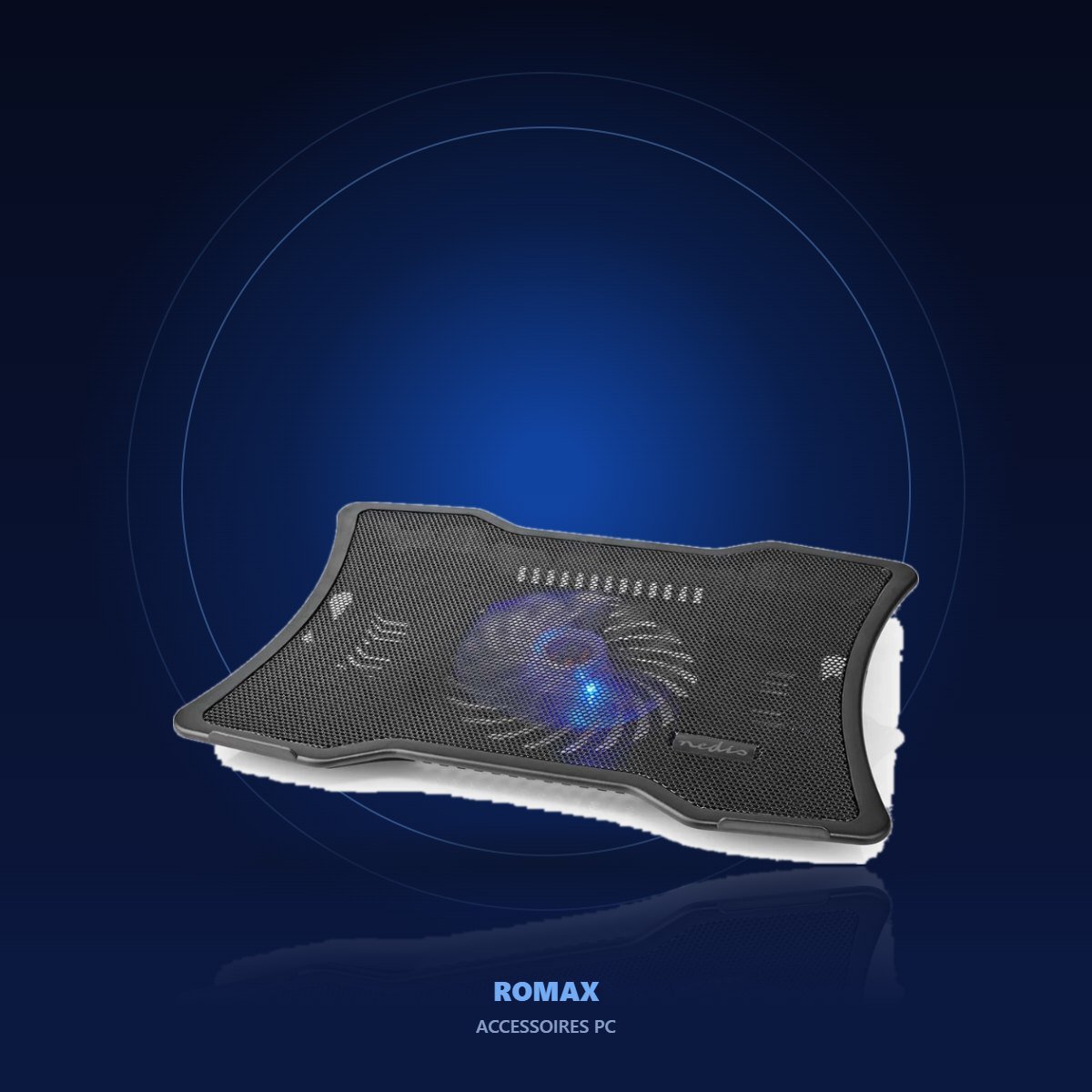Support ventilé pour PC portable – ambiance