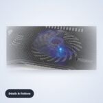 Support ventilé pour PC portable – détail