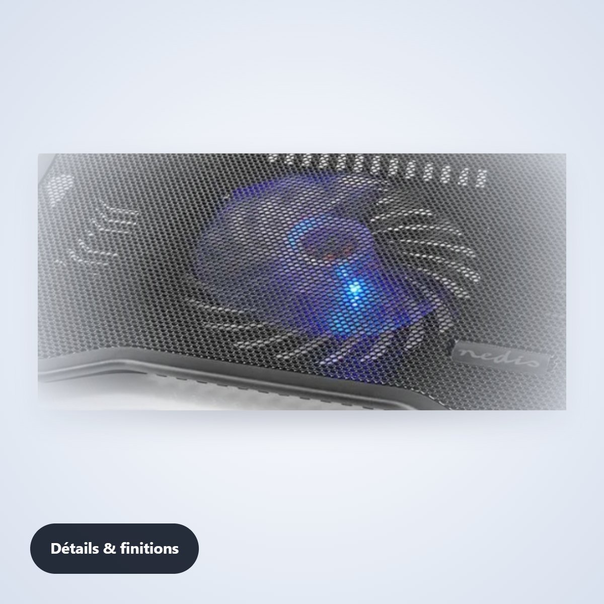 Support ventilé pour PC portable – détail
