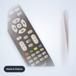 Télécommande compatible TV Philips – détail