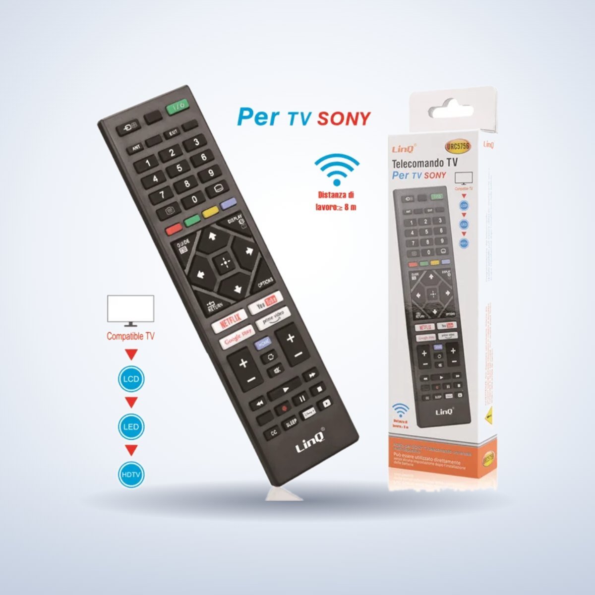 Télécommande compatible TV Sony – photo studio
