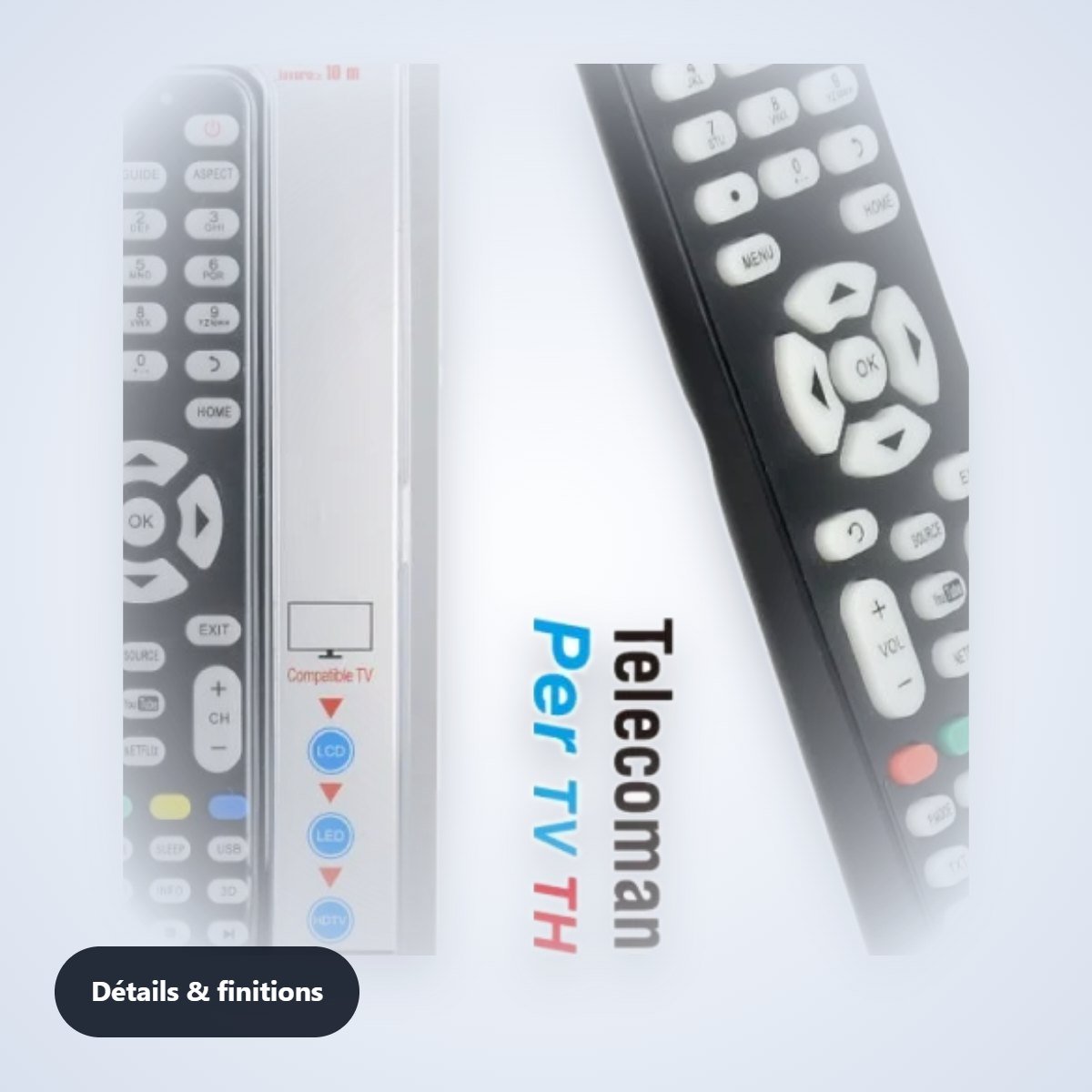 Télécommande compatible TV Thomson – détail